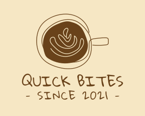 Artisanal Hipster Coffee Cafe logo design