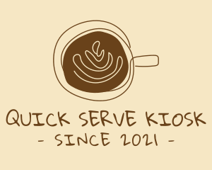 Artisanal Hipster Coffee Cafe logo design