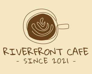 Artisanal Hipster Coffee Cafe logo design