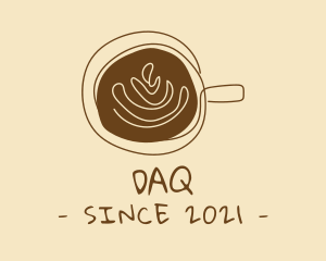 Artisanal Hipster Coffee Cafe logo design