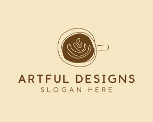 Artisanal Hipster Coffee Cafe logo design