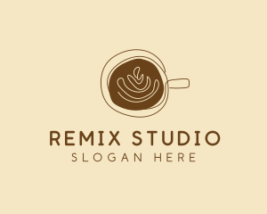 Artisanal Hipster Coffee Cafe logo design