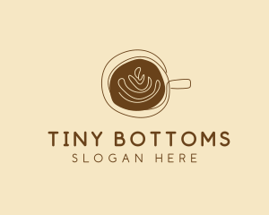 Artisanal Hipster Coffee Cafe logo design