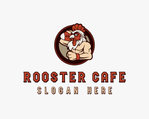 Rooster Football Team logo design