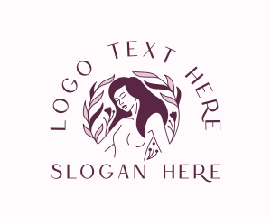 Lady - Woman Organic Skincare logo design