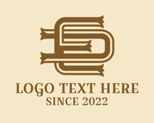 Tattoo Studio - Artist Studio Monogram logo design