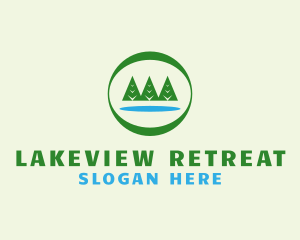 Lake - Agricultural Lake Forest logo design