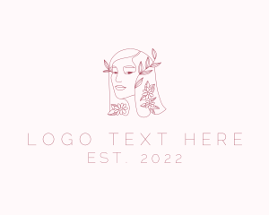 Aesthetic - Beauty Aesthetic Woman logo design