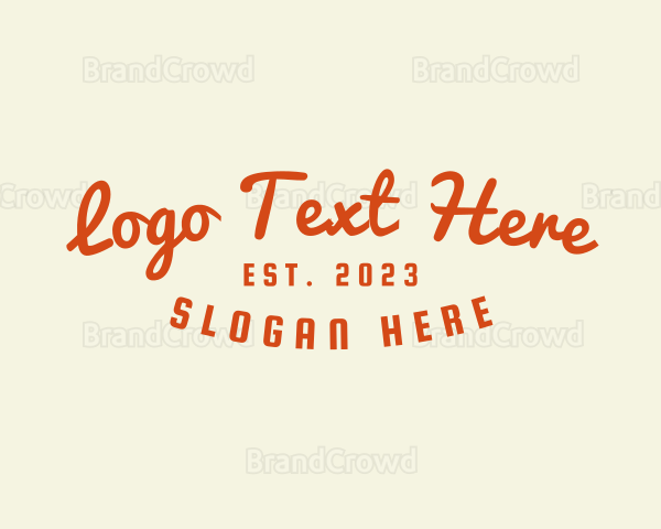 Retro Premium Business Logo