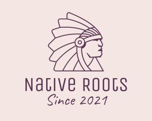 Native - Native Tribal Chieftain logo design