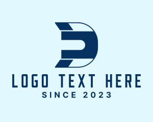 Tech Software Letter D logo design