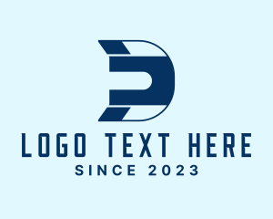 Technology - Tech Software Letter D logo design