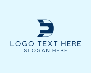 Agency - Tech Software Letter D logo design