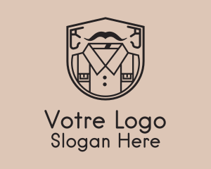 Shirt Shield Outline Logo