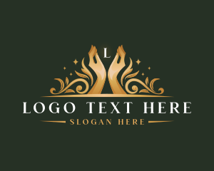 Yogi - Luxury Hand Wellness logo design