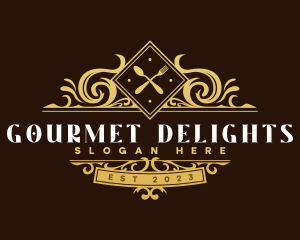 Luxury Fine Dining logo design