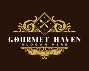 Luxury Fine Dining logo design