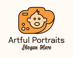 Portrait - Baby Photography Studio logo design