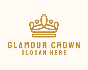 Pageant - Beauty Pageant Crown logo design