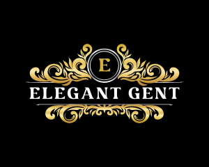 Elegant Deluxe Crest logo design