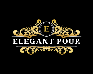 Elegant Deluxe Crest logo design