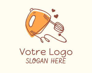 Heart Baking Tool  Logo