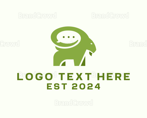 Ram Chat Goat Logo