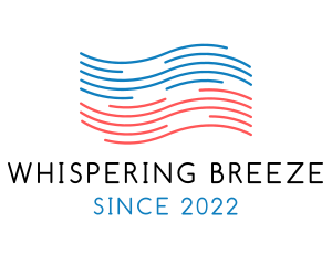 Heating Cooling Airflow Breeze logo design