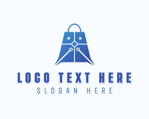 Shopping Website - Online Shopping Bag logo design