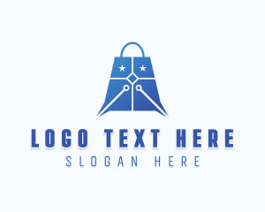 Ecommerce - Online Shopping Bag logo design