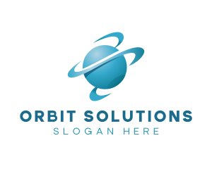 Network Orbit Technology logo design