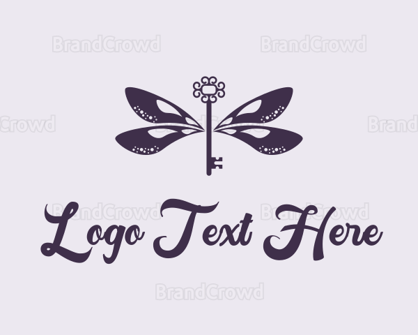 Luxe Dragonfly Key Logo