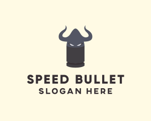 Bullet - Viking Metal Bullet logo design