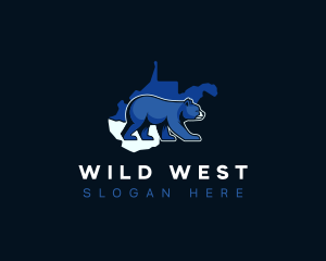 Bear West Virginia logo design