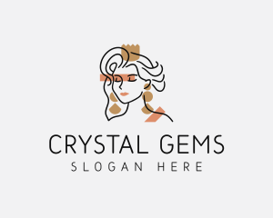 Stylish Fashion Earring logo design