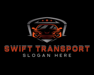 Car Transport Automotive logo design