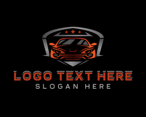 Driver - Car Transport Automotive logo design