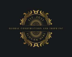 Luxury Deluxe Royalty Ornament Logo