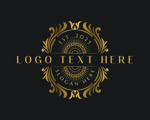 Royalty - Luxury Deluxe Royalty Ornament logo design