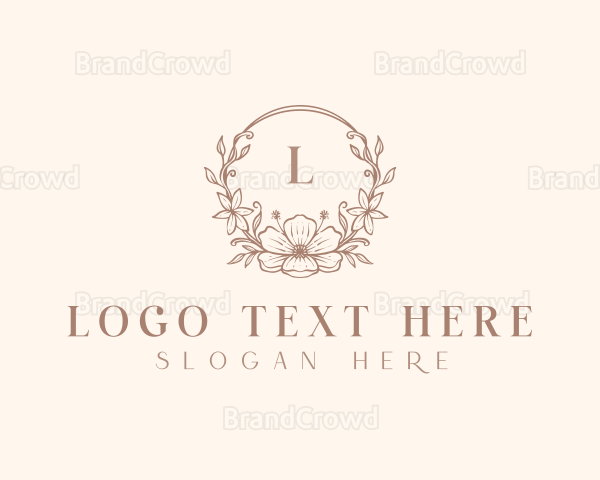 Elegant Floral Boutique Logo