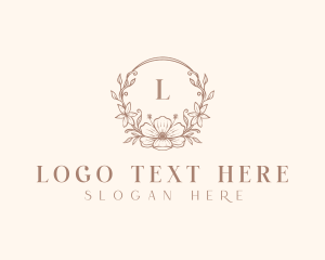 Elegant Floral Boutique Logo