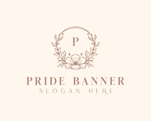 Elegant Floral Boutique logo design