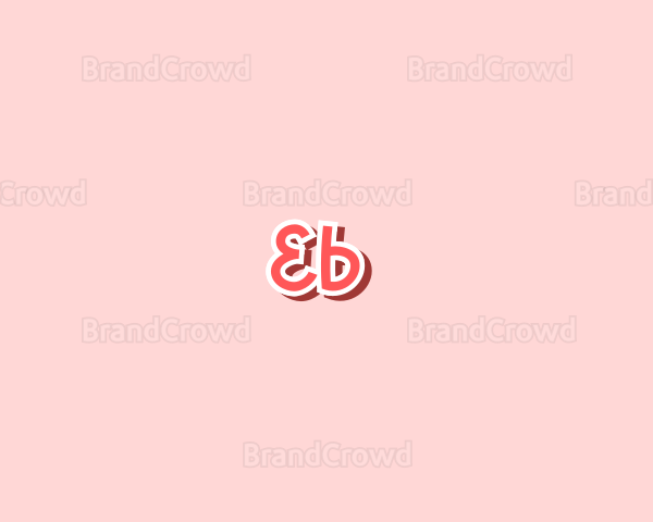 Cute Girl Child Logo