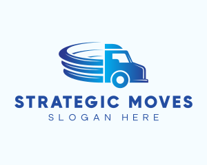 Automotive Truck Shipping  logo design