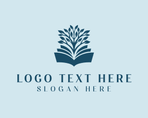 Bookstore - Academic Book Tree logo design