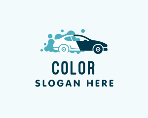 Automotive Cleaning Car Wash Logo