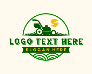 Mower - Lawn Mower Maintenance logo design
