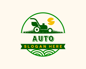 Cut - Lawn Mower Maintenance logo design