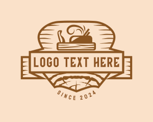 Trunk - Lumber Woodwork Planer logo design