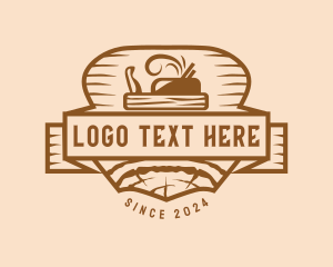 Logger - Lumber Woodwork Planer logo design